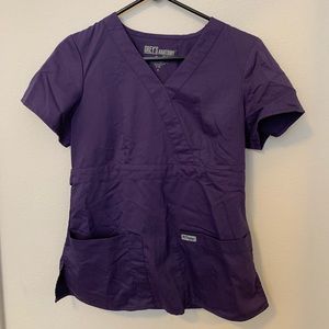 Scrub top with matching pants